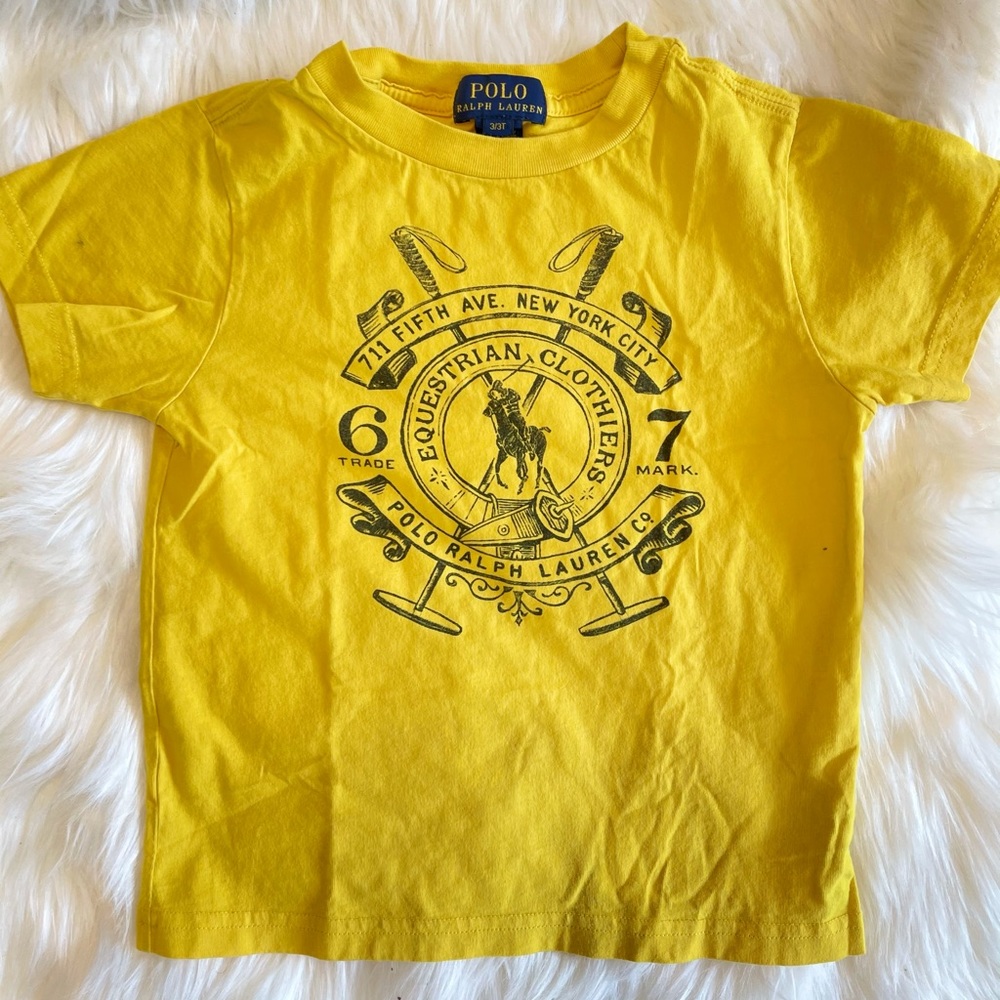 Polo Ralph Lauren Equestrian NYC Shirt 👕 🔥💛